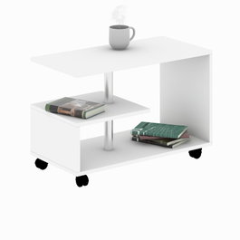 Hanah Home Karanfil - Mesa de centro Blanca